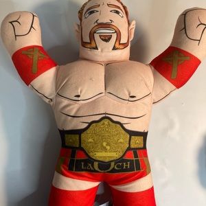 2012 Mattel WWE Brawlin Buddies Sheamus Lauch 16” Plush Stuffed Doll